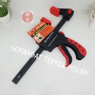 6" QUICK RELEASE BAR F CLAMP 15cm 6" ALDO