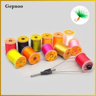 Gepnoo Fly Tying Thread 70 Denier Thread Fly Tying Wire in Standard Bobbins Fluorescent Fly Tying Ma