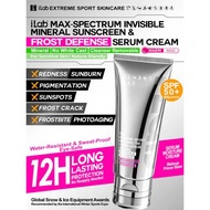 iLab Max-Spectrum Invisible Mineral Sunscreen & Frost Defense Serum Cream