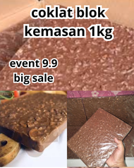 coklat silverqueen blok 1kg besar pusat cokelat full mede
