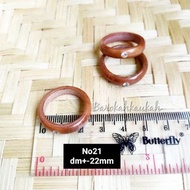 MATA 1 brown eye ring size 21 kaukah kokka original