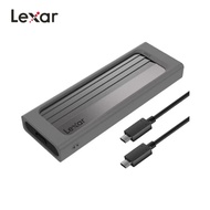 Lexar E300 M.2 SSD Enclosure hard drive Box supports NVMe SSD 2280/2260/2242/2230, Premium USB 3.2 G