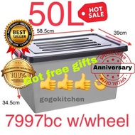 Century 7997SC Storage Box With Wheel 50L