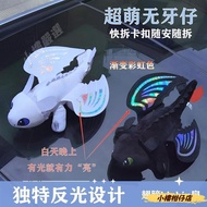 [Taiwan Shipment] Little Flying Dragon Plush Toy Black White Dragon Doll Doll Night Sha White Dragon