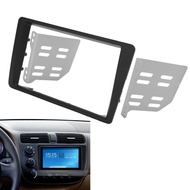New 2Din Radio Stereo Fascia Dash Frame Trim Replacement for Civic LHD 2001-2005 Radio Frame Radio F
