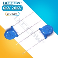 5pcs 6KV-6000V 5PF/10PF/18PF/22PF/33PF/47PF/100PF/470PF/1000PF/2.2NF/3300PF/4700PF High Voltage Cera