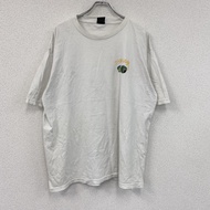 Stussy 短袖印花 T 卹，白色，M 碼，古著。