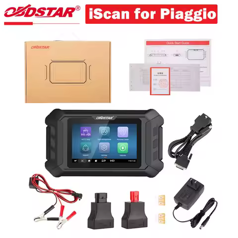 OBDSTAR iScan for Piaggio Intelligent Motorcycle Diagnostic Tool Key Programmer