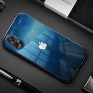 HP Oppo A38 A18 glass Softcase - Casing Oppo A38 A18hp - Oppo A38 A18 Case - Oppo A38 A18 Casing - S