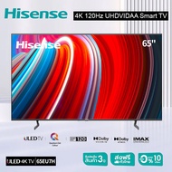 Hisense TV ทีวี 65 นิ้ว 4K ULED รุ่น 65EU7H 120Hz VIDAA U6 Quantum Dot Colour Smart TV Youtube&Netfl