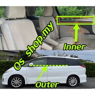 Toyota Estima ACR50 OUTER LUAR / INNER DALAM Door Glass Window Moulding door Rubber Weatherstrip Get