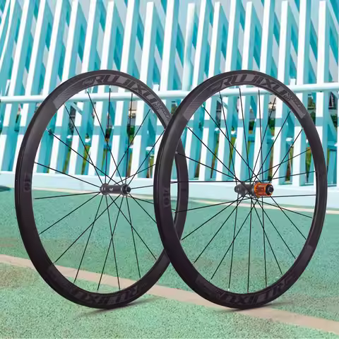 700c RUJIXU 36T ratchet HUB depth 30/40/50mm aluminum alloy road bicycle wheels bike wheel v brake D