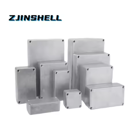 Effect Aluminum Box Metal Electric Case Instrument Silver Enclosure Project Box 1590B 1590XX 1590DD 