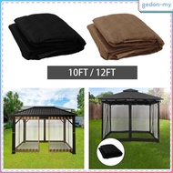 [GedonMY] Outside Canopy Large Camping Patio 12" Patio Gazebo Backyard Rectangle Camping Net Outdoor