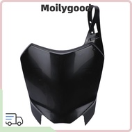 MOILYMY Dirt Bike Number Plate, Plastic Black Front Number Plate, Durable Front Mount Pit Bike Front