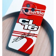 F1 Racing Style Phone Case, No. 16 Leclerc, 17air, 16promax, 13plus Phone Wear-Resistant Shock-Resis