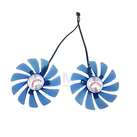 New Cooler Fan Cooling For HIS RX470 RX474 RX570 RX574 RX580 RX588 FDC10H12S9-C Radiator