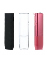 1 cái, Vỏ bảo vệ nhiều màu cho IQOS ILUMA ONE Vỏ bảo vệ nhiều màu chống trượt vải chéo cho IQOS Ilum