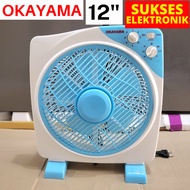 OKAYAMA 12IN BOX FAN 12 INCH BOX FAN IN FAN