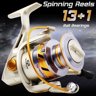 Sougayilang 4000-7000 Big Spinning Reel 13+1BB  Full Metal Fishing Reel