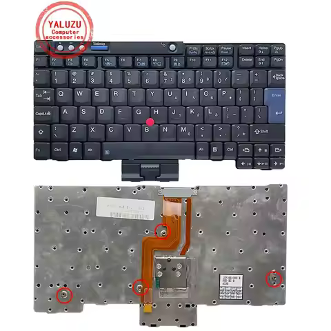 UI English NEW Laptop Keyboard For IBM Lenovo Thinkpad Tablet X60 X60S X61 X61S X60T X61T 42T3041 KS