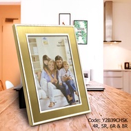 Brushed Gold Aluminum Frame | Photo Frame | 4R-8R