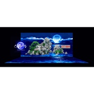 3d painting. stickers for aquariums, arowana fish tanks (back painting)