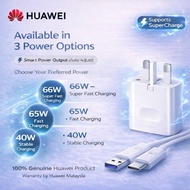 [ 100% Original ] Huawei 40W Super Charge / 65W Matebook Charger / 66W /100W Super Fast Charge Charg