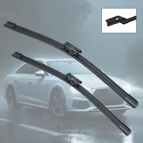 For Audi A4 B8 B9 A6 (C8 4K 5G) A5 (F5) A7 4G8 4K Q3 8U F3 Q5 8R FY Car Wiper Blade 24"+20" Auto Fro