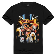 Guns N 'Roses Band T-shirt Rock Print T-shirt Guns N' Roses READY STOCK