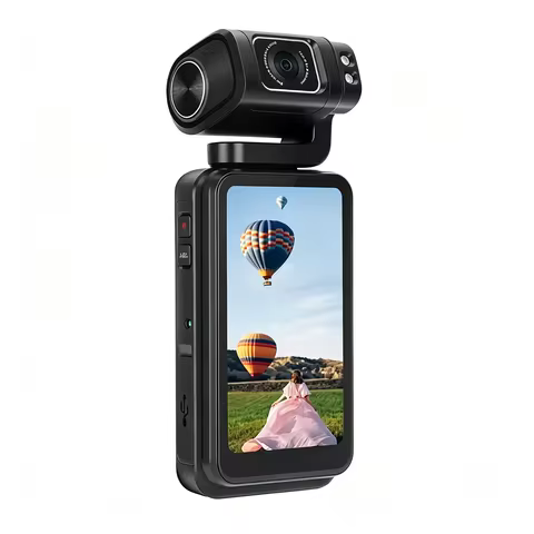 5K 4K Pocket Action Camera Camcorder Full Kit 2-Axis Gimbal Stabilization IR Night Vision for YouTub