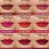 Murah MAYBELLINE Superstay Ink Crayon Lipstik Maybeline Krayon [BARUU]