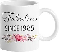 1985 41st Birthday Gifts for Women Men, Turning 41 Years Old Birthday Gift Coffee Mug, Funny 41st bi