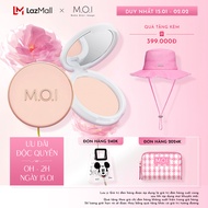Bộ đôi M.O.I Phấn nước Premium Baby Cushion và Phấn phủ Baby Skin Powder #1 Tông trắng hồng