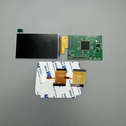GBA IPS LCD No Cut Shell Required Easy To Install 2.9 "IPS High Brightness LCD and Shell Kit for Gam
