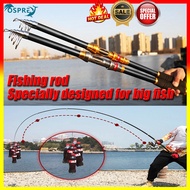 💥Flash Sale💥2.1M/7ft 2.4/8ft Telescopic Fishing Rod High Quality Carbon Fiber Joran Pancing Telescopic Sea Fishing Rod Freshwater Kids Fishing