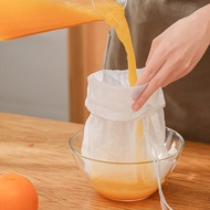 Milk Wine Yogurt Filter Bag Net Mesh Kitchen Food Reusable Filter Bags Strainer Nylon P6k5