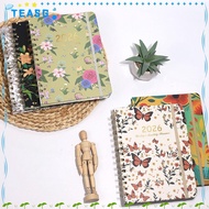 TEASG Calendar 2026, A5 Agenda 2026 Planner, High Quality Jan.2026 - Dec.2026 Monthly Tabs Weekly an