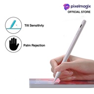 PixelMagix SE Palm iPad Stylus Pen Compatible for Apple iPad (2018-2021) , iPad (6-9th Gen), Mini (5