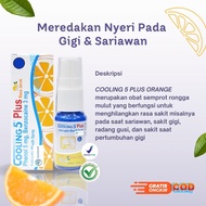 Obat Sakit Gigi Anak Herbal Berlubang Sariawan Semprot Cooling 5 Plus