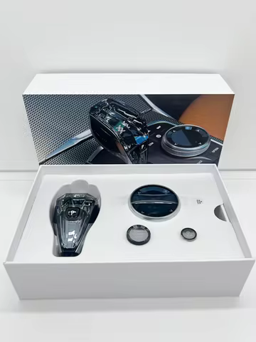 Crystal 6-Piece Shift Knob for BMW X3/X4/X5/X6 5/6/7 series G30 G11 G12 G01 G02 Car Accessories