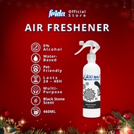 Frida 48H Air Freshener Blackstone[460ml] 0% Alcohol Pet-Friendly Tahan Lama Multipurpose Water base