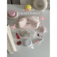 Made.it.cute.~ PEACHES PORELY Handmade Cosmetic Bag