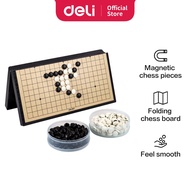 Deli Education Magnetic Chess Pieces Go Checkerboard 19*19 6765