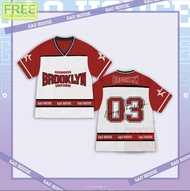 【Free Custom Name & Number】American Half Sleeve Dry T-Shirt Standard Sublimation Jersey custom coque