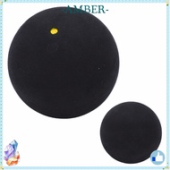 AMBER Squash Balls, 39mm Red Dot Rubber Squash Racket Balls, Squash Racket Supplies Rubber Blue Dot 