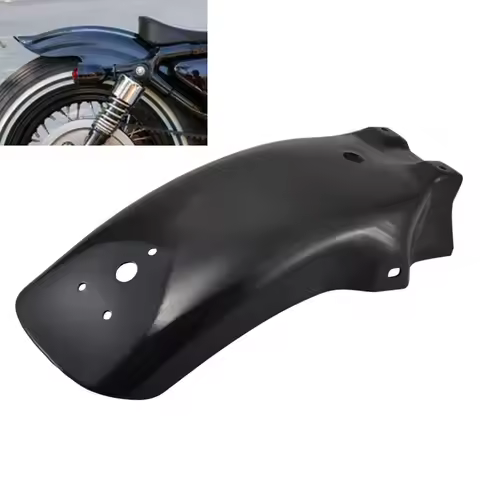 Universal Metal Rear Fender Motorcycle Mudguard Guard For Chopper Bobber Honda Shadow 750 600 Yamaha