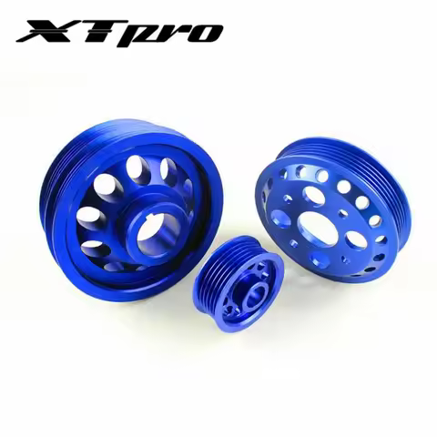For Nissan VQ35DE Z33 350Z V35 02-06，Infiniti G35 FX35 03-06 Aluminum Light-Weight Crank shaft Pulle