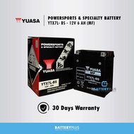 YTX7L-BS | YTX7L | Yuasa Auxiliary MF Motorcycle Battery Bateri Motor - 12V 6AH - | YTX7