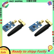 CC1101 Wireless Module withSMA Interface Wireless Transceiver Module for433MHZ Enhance theSignal 2 S